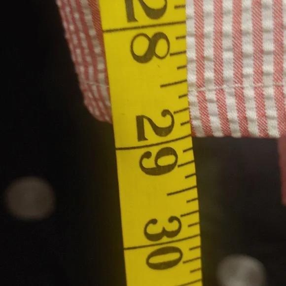 Sugar + Lips Jumpsuit size XL Red or Dark Pink and White Stripes - Picture 11 of 16